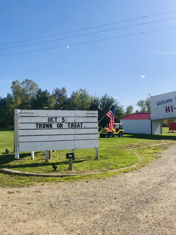 Hi-Way Drive-In Theatre - Fall 2019